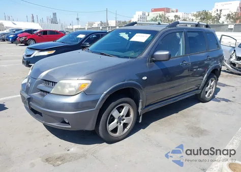 2006 Mitsubishi Outlander Limited z USA, uszkodzony, nr VIN JA4LX81F46U052849